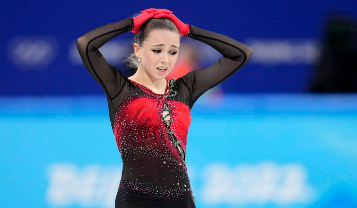 Valieva delivered one of the highlights of the Beijing Games so far when she landed the first quadruple jumps by a woman in Olympic competition